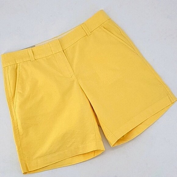 J.Crew Factory Powdered Oxford City Fit Shorts 2 - Picture 1 of 10